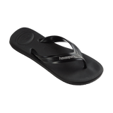Havaianas Top Max Comfort Flip Flops Black Flip Flops Side View