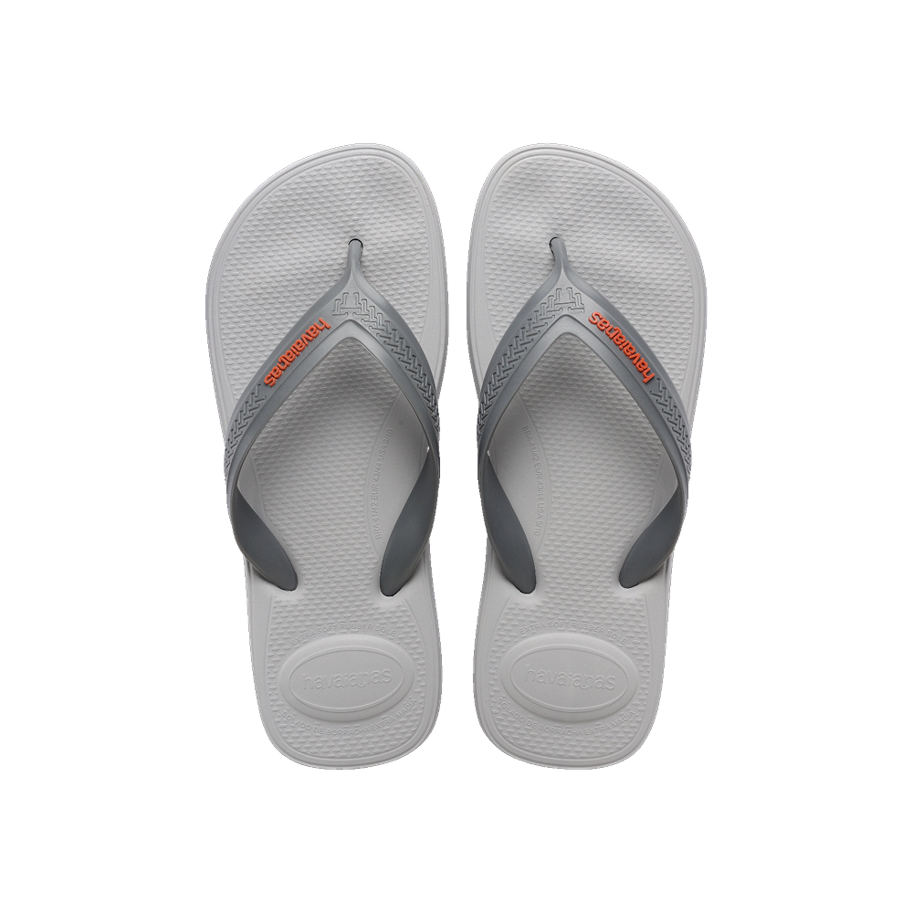 Havaianas Top Max Comfort Flip Flops Ice Grey/Steel Grey Flip Flops Front View