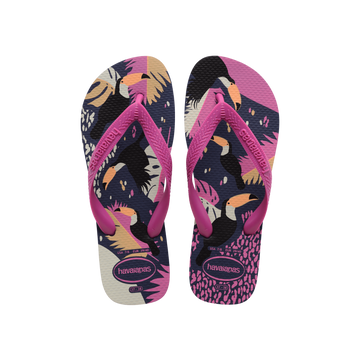 Top Tropical Vibes Flip Flops