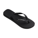 Top Rubber Logo Filete Flip Flops