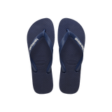 Top Rubber Logo Filete Flip Flops