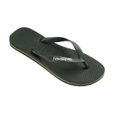 Top Rubber Logo Filete Flip Flops