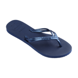 Havaianas Elegance Navy Blue Flip Flops Side View