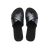 Aqua Metallic Flip Flops