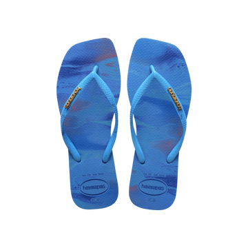 Slim Square Trendy Flip Flops