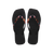 Slim Square Patchwork Flip Flops
