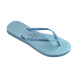 Slim Glitter Iridescent Flip Flops
