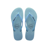 Slim Glitter Iridescent Flip Flops