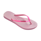 Slim Glitter Iridescent Flip Flops