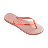 Slim Glitter Iridescent Flip Flops