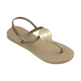 Twist Metal Sandals