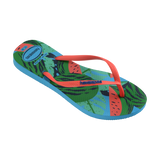 Slim Summer Fruits Flip Flops
