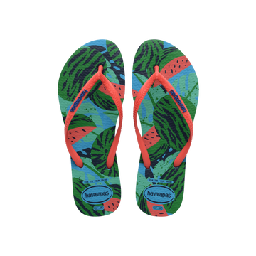 Slim Summer Fruits Flip Flops