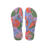 Slim Summer Fruits Flip Flops