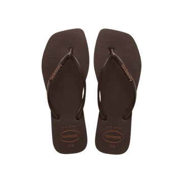 Slim Square Logo Pop Up Flip Flops