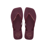 Slim Square Logo Pop Up Flip Flops