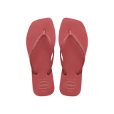 Slim Square Logo Pop Up Flip Flops