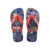 Kids Top Heróis Dc Flip Flops