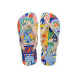 Havaianas Top Warner Classics Beige Flip Flops Front View