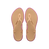 Havaianas Luna Point Sandals Golden/Rose Gum Flip Flops Front View