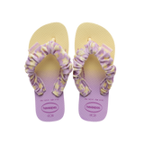 Havaianas Kids Fluffy Flip Flops Buttercream Flip Flops Front View