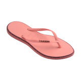 Havaianas Slim Point Glitter Flip Flops Canyon Clay/Blossom Flip Flops Side View