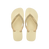 Havaianas Top Glow Flip Flops Buttercream Flip Flops Front View