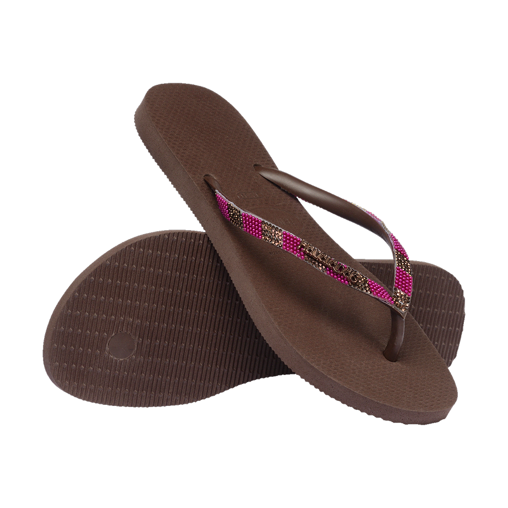 Havaianas Slim Glow 水鑽裝飾人字拖