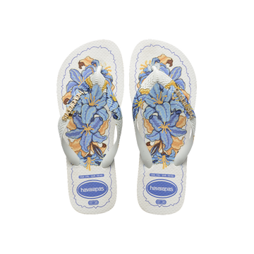 Havaianas Top Tropicalia Vibes Ii White Flip Flops Front View