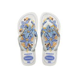 Havaianas Top Tropicalia Vibes Ii White Flip Flops Front View