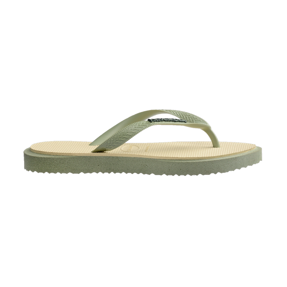 Havaianas Top Point Fusion Flip Flops Smoke Green/Buttercream Flip Flops Detail View