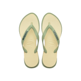 Havaianas Top Point Fusion Flip Flops Smoke Green/Buttercream Flip Flops Front View