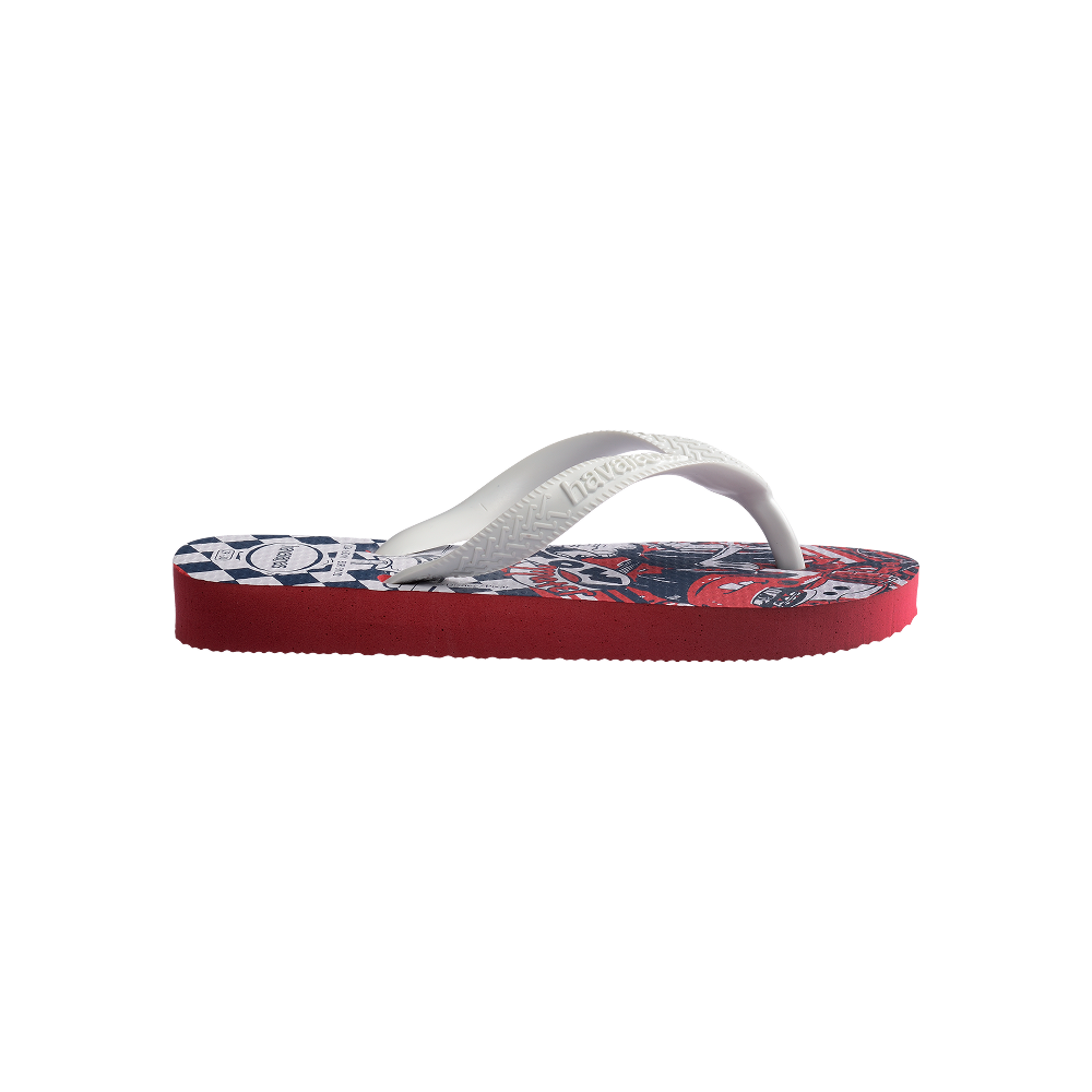 Havaianas Kids Disney Red Flip Flops Detail View