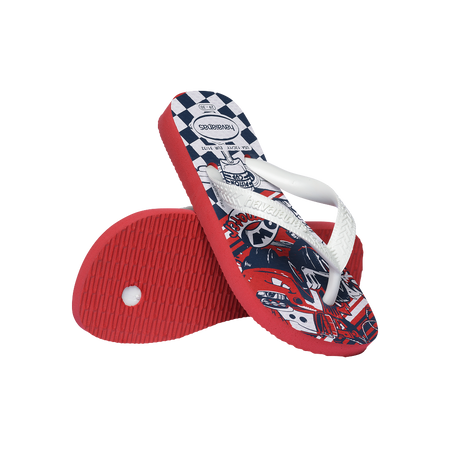 Havaianas Kids Disney Red Flip Flops Pair Shot