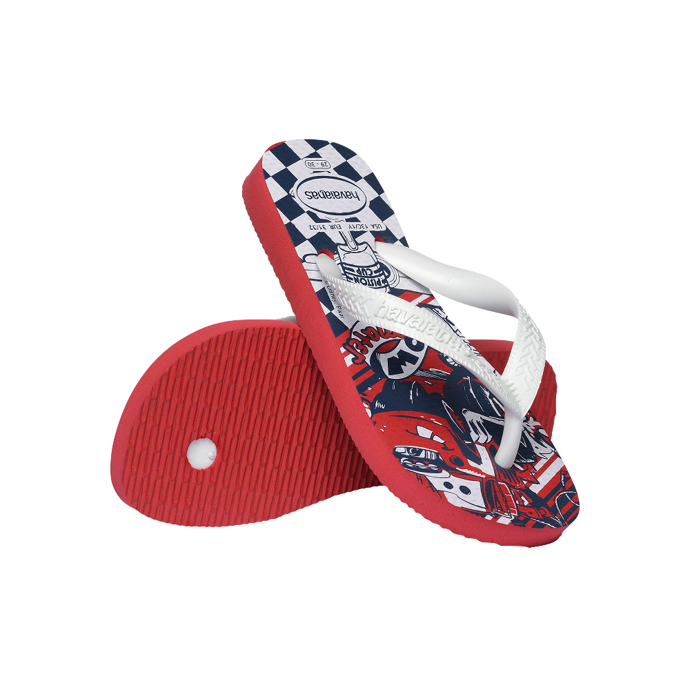Havaianas Kids Disney Red Flip Flops Pair Shot
