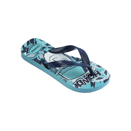 Havaianas Kids Disney Blue/Navy Blue Flip Flops Side View