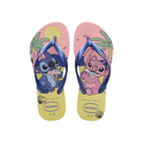 Havaianas Kids Slim Disney Buttercream Flip Flops Front View
