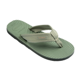 Havaianas Surfer Coast Flip Flops Green Olive Flip Flops Side View