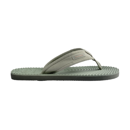 Havaianas Surfer Coast Flip Flops Green Olive Flip Flops Detail View