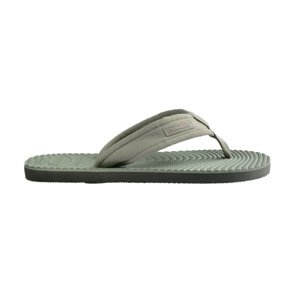 Havaianas Surfer Coast Flip Flops Green Olive Flip Flops Detail View