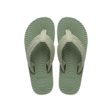 Havaianas Surfer Coast Flip Flops Green Olive Flip Flops Front View
