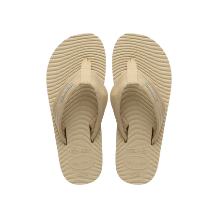 Havaianas Surfer Coast Flip Flops Rose Gold/Sand Flip Flops Front View