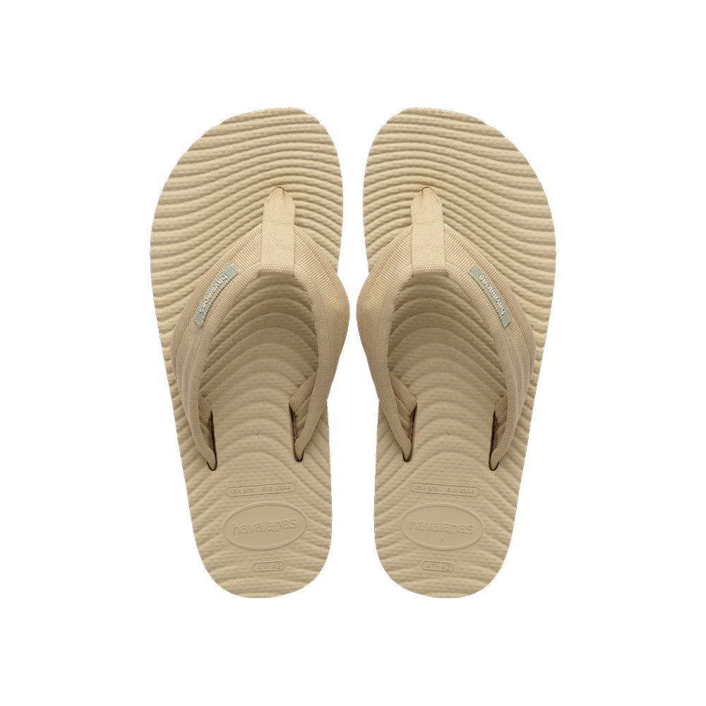 Havaianas Surfer Coast Flip Flops Rose Gold/Sand Flip Flops Front View