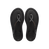 Havaianas Luna Puffed Sandals Black Flip Flops Front View