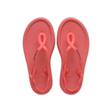 Havaianas Luna Puffed Sandals Tropical Coral Flip Flops Front View