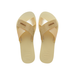 Havaianas Aqua Glow 閃耀交叉鞋帶涼鞋