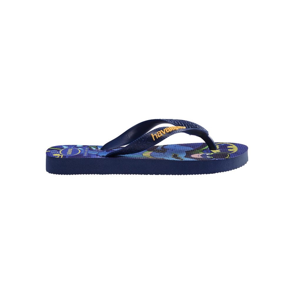 Havaianas Kids Top Warner Navy Blue Flip Flops Detail View