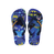 Havaianas Kids Top Warner Navy Blue Flip Flops Front View