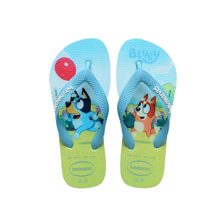 Havaianas Kids Bluey Flip Flop Transp / Black / Red / Silver Pr Flip Flops Front View