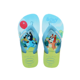 Havaianas Kids Bluey Flip Flop Transp / Black / Red / Silver Pr Flip Flops Front View